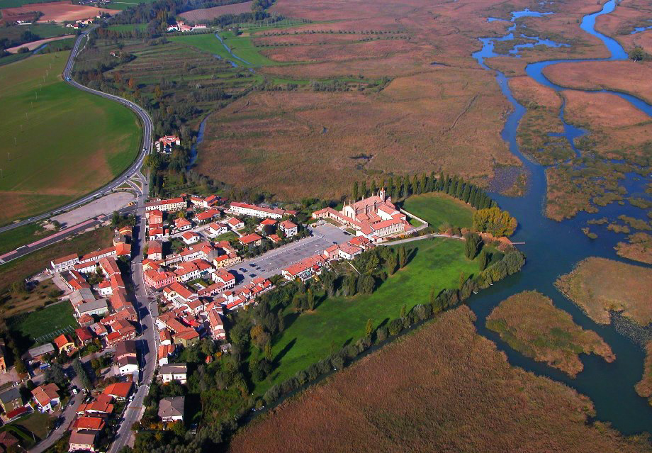 Borgo di Grazie (Curtatone) - foto aerea 001