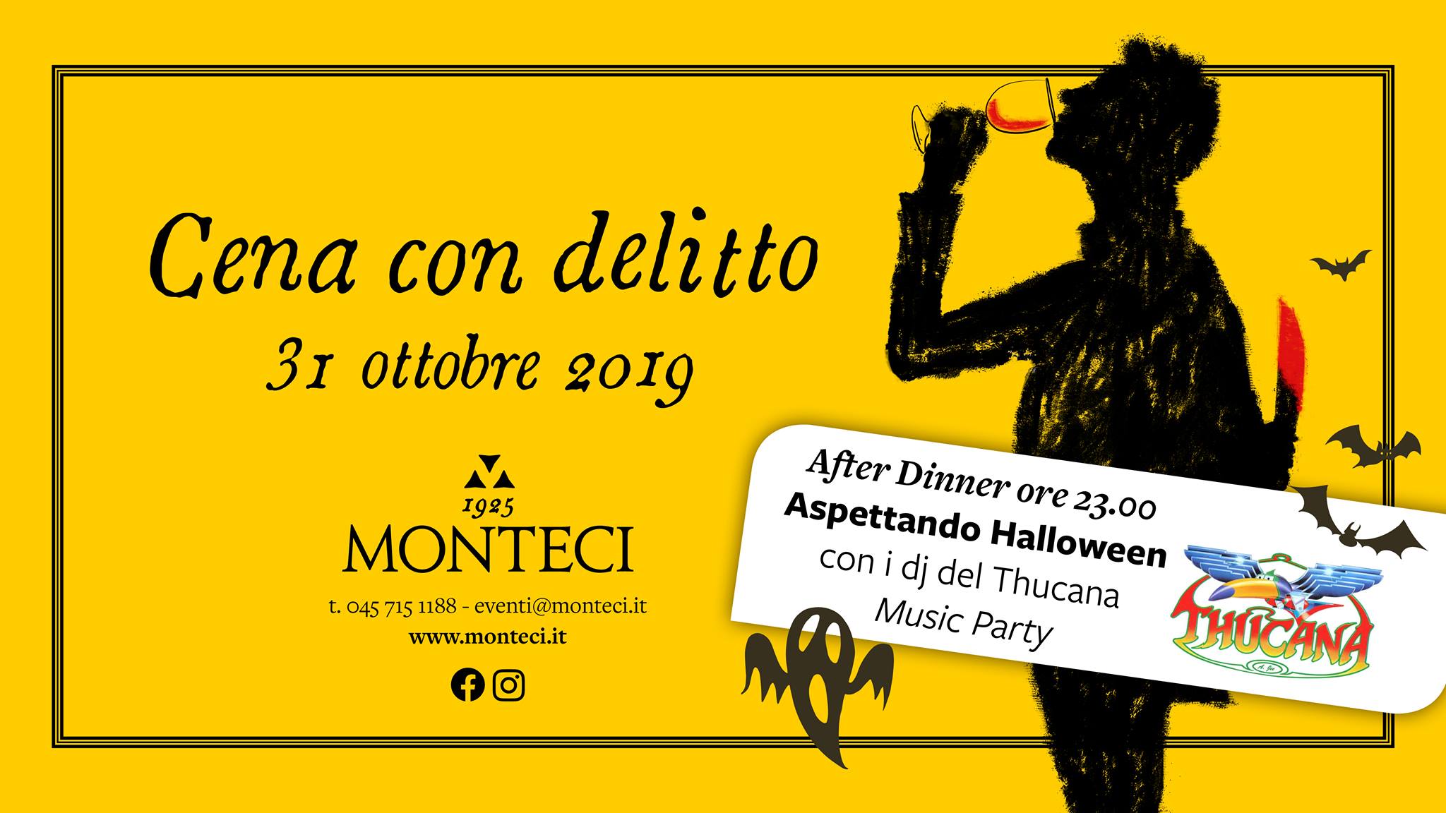 Cena Con Delitto E Party Di Halloween Alla Cantina Monteci Radio Pico