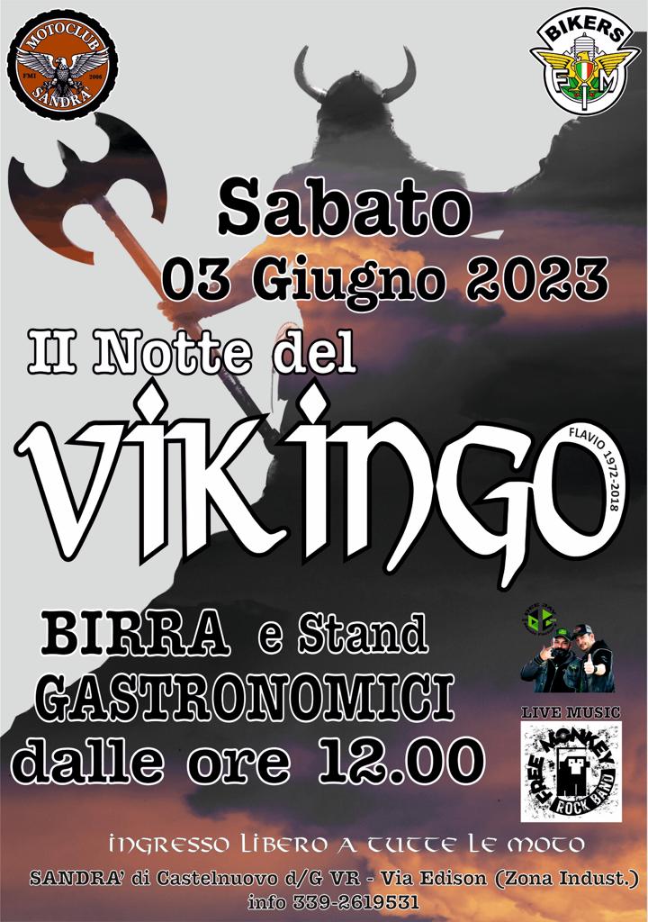 A Sandrà è tempo di &quot;Notte del Vikingo&quot; Radio Pico