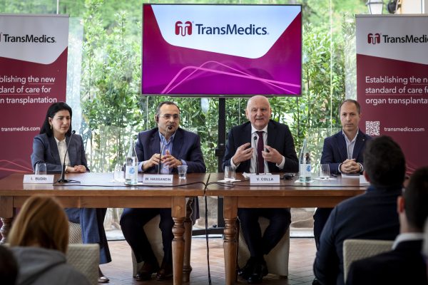 Conferenza Stampa per l'apertura a Mirandola di uno stabilimento TransMedics